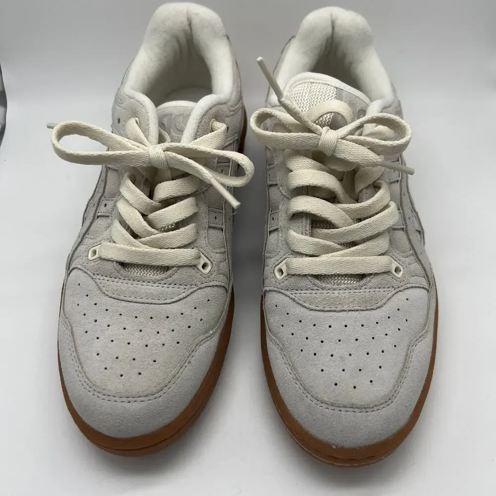 ASICS EX89 Low Top Basketball Sneakers White Men's Size 6.5 EU 39.5 Gummy Soles